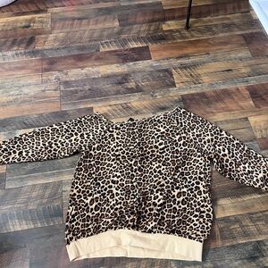 Leopard Print Women's Sweatshirt